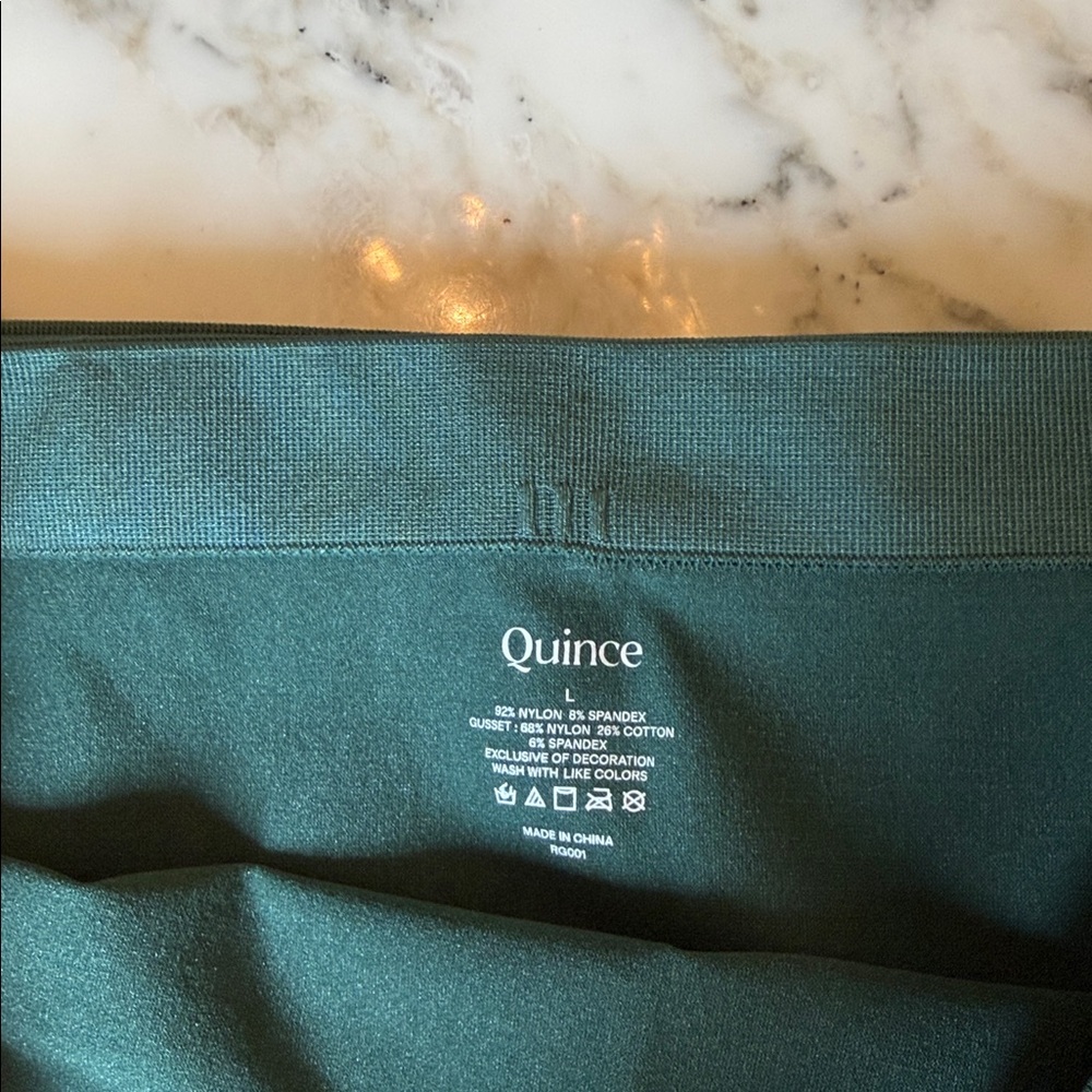 New Quince Smoothing Comfort High Waisted Bikini (6-Pack) Rosemary Green S M L - Picture 9 of 10